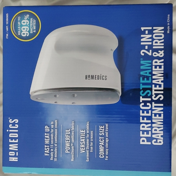 Homedics Other Homedics Perfect Garment Clothes Steamer And Iron
